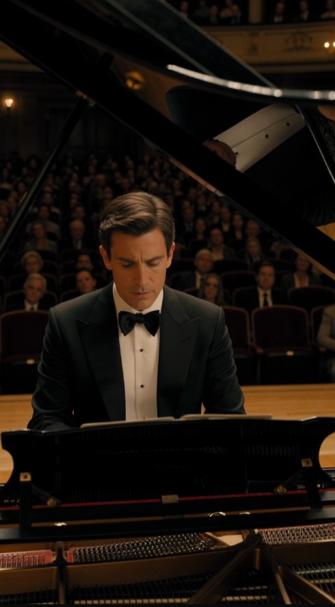 Famous Pianist Stops Concert After Hearing a 79-Year-Old Cleaner Humming — Then Discovers a Secret His Mother Took to Her Grave
